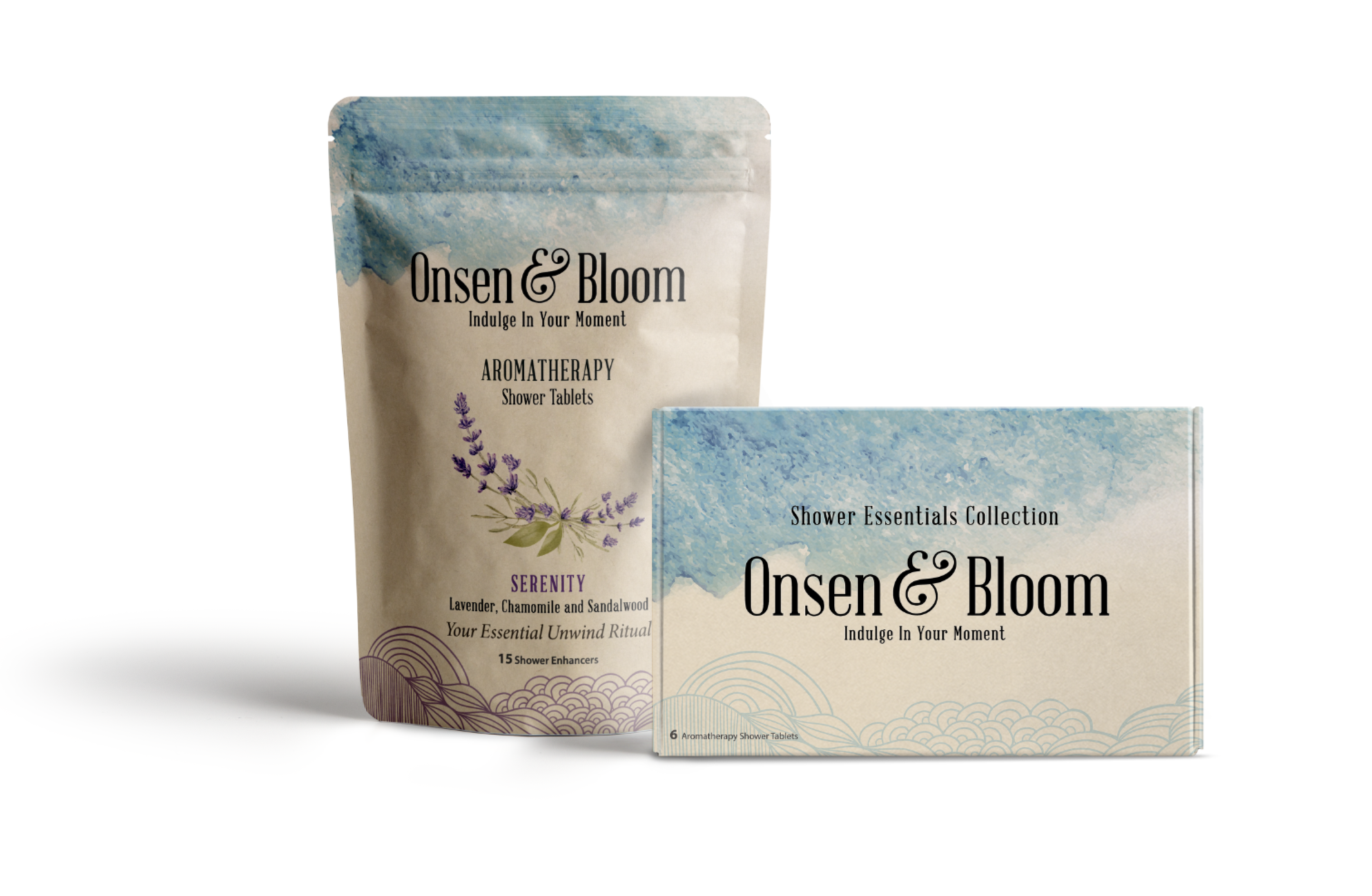 SERENITY + Shower Essentials Collection Box OnsenBloom